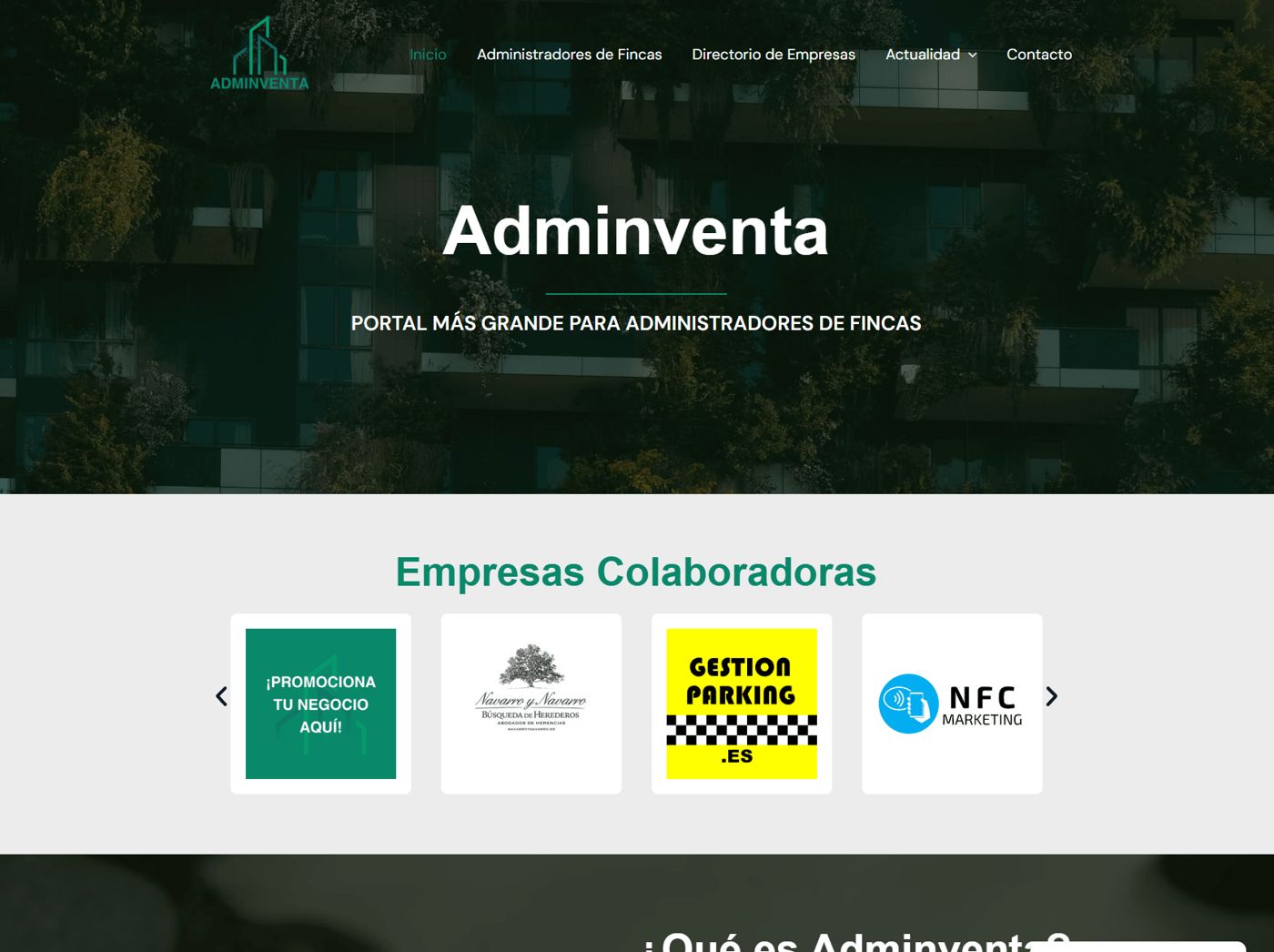 Portada de Adminventa