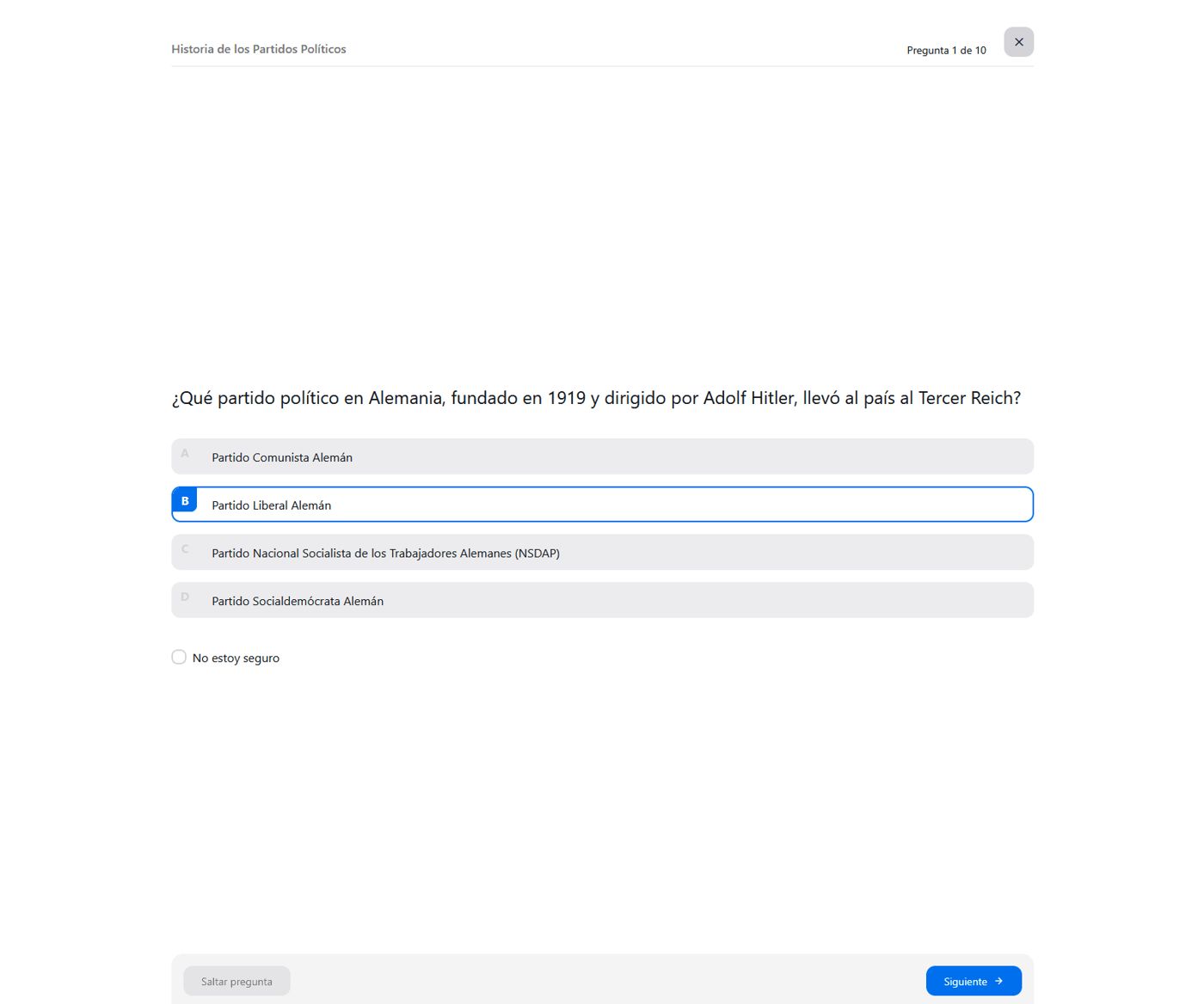 Agetest — pantalla 8
