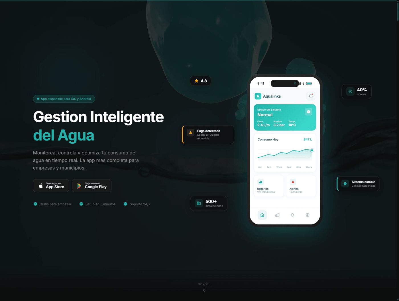Portada de Aqualinks 3D