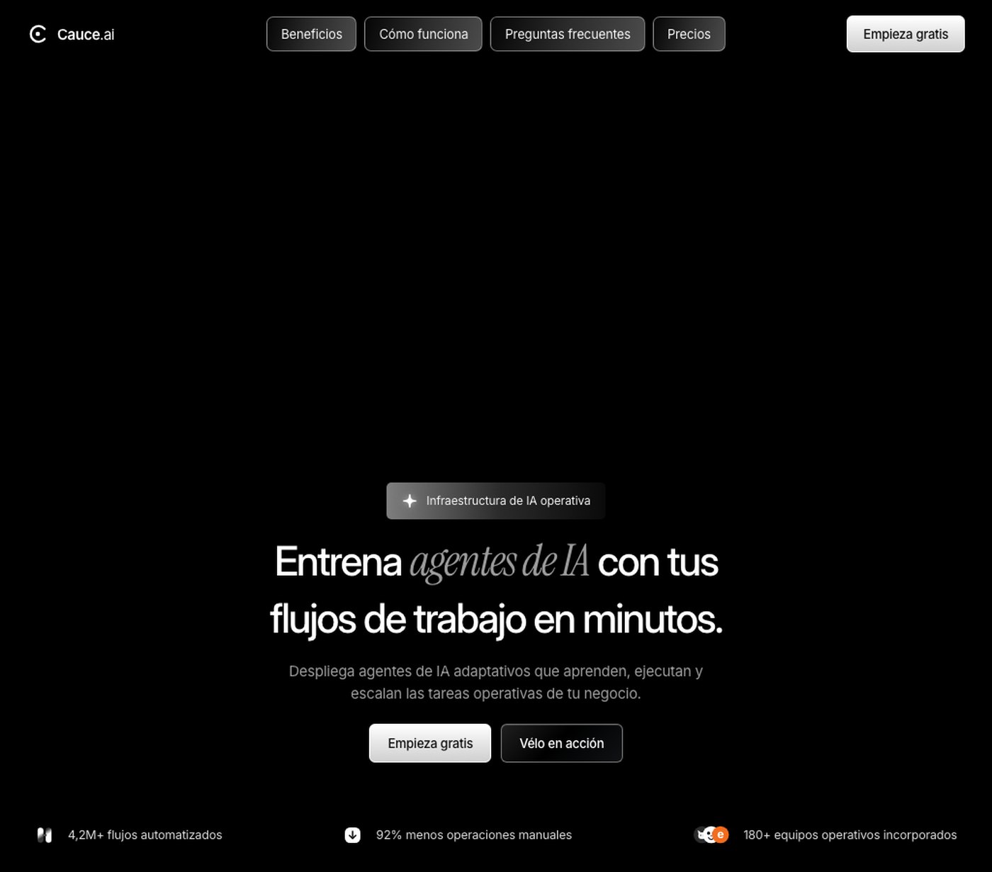 Cauce.ai — pantalla 2