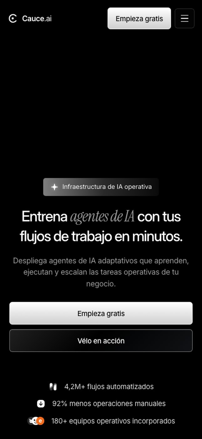 Cauce.ai — pantalla 3