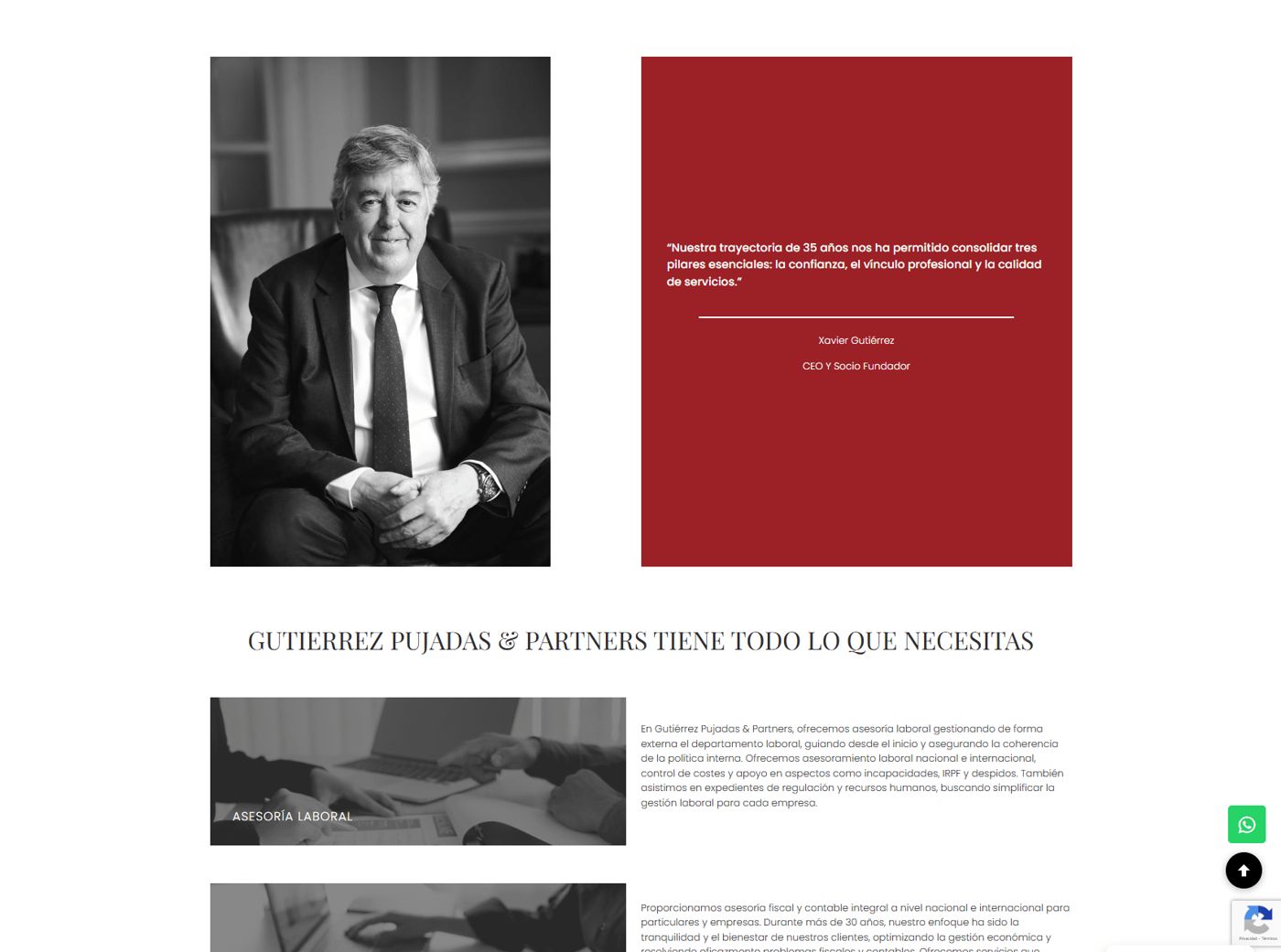 Gutiérrez Pujadas & Partners — pantalla 3