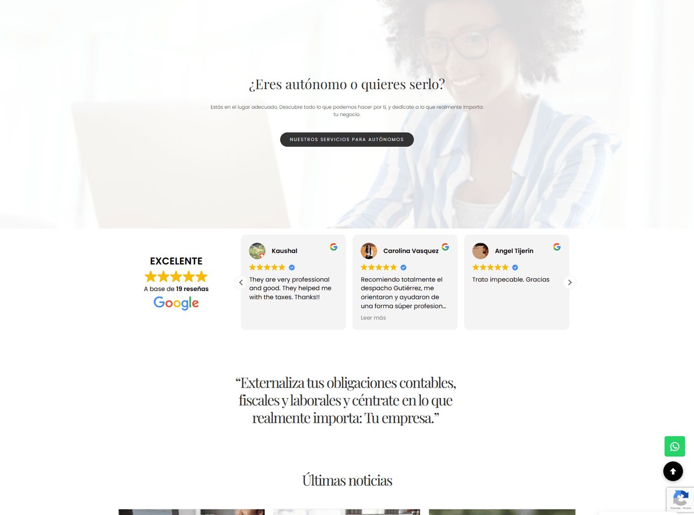 Gutiérrez Pujadas & Partners — pantalla 4