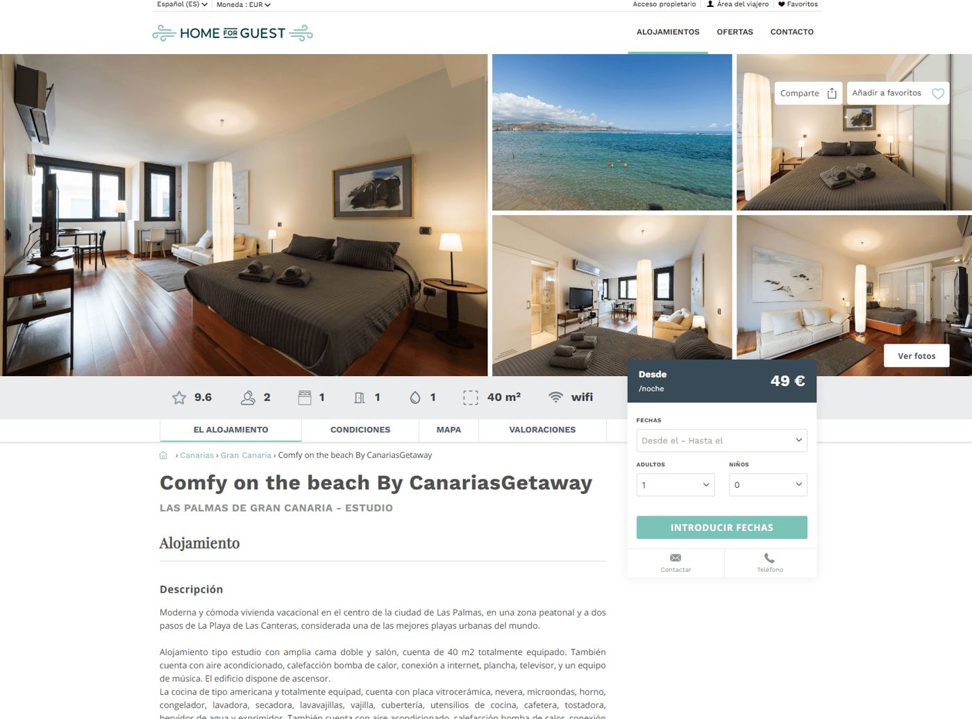 Home For Guest — pantalla 3