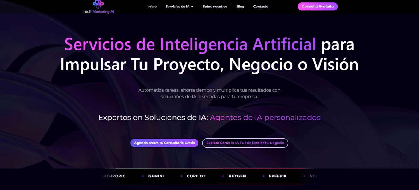 Portada de IntelliMarketing AI