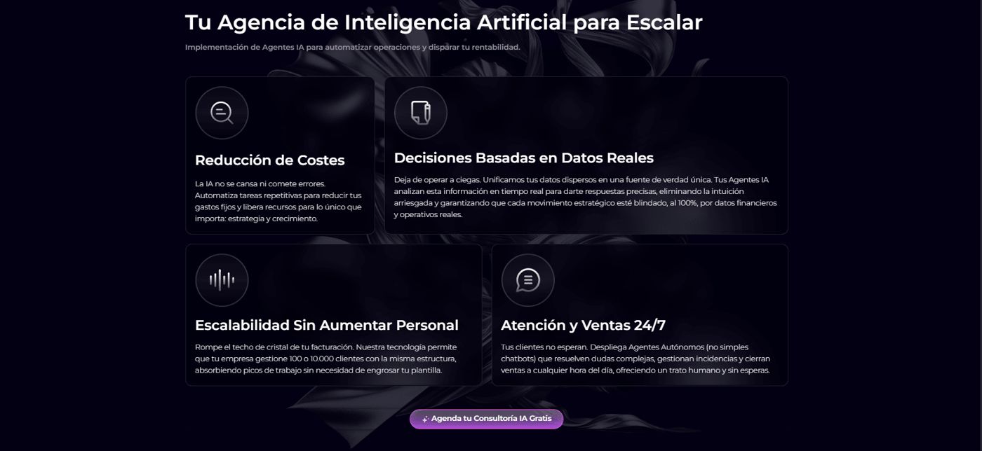IntelliMarketing AI — pantalla 3