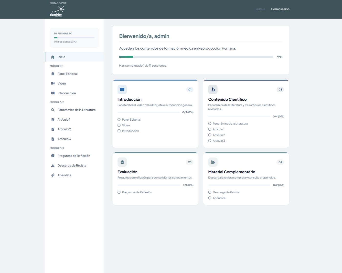 Medical Trends — pantalla 2