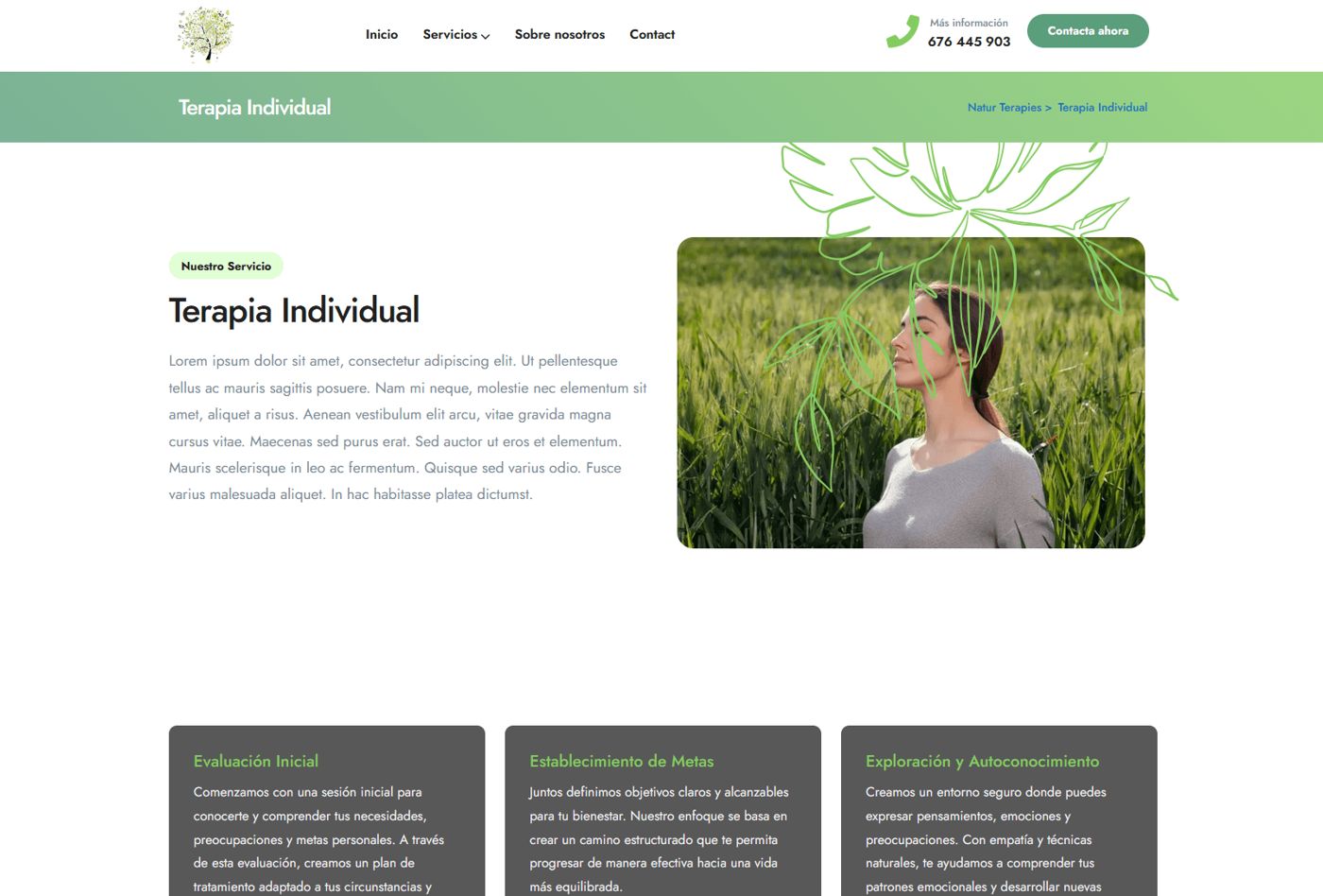 NaturTerapies — pantalla 6