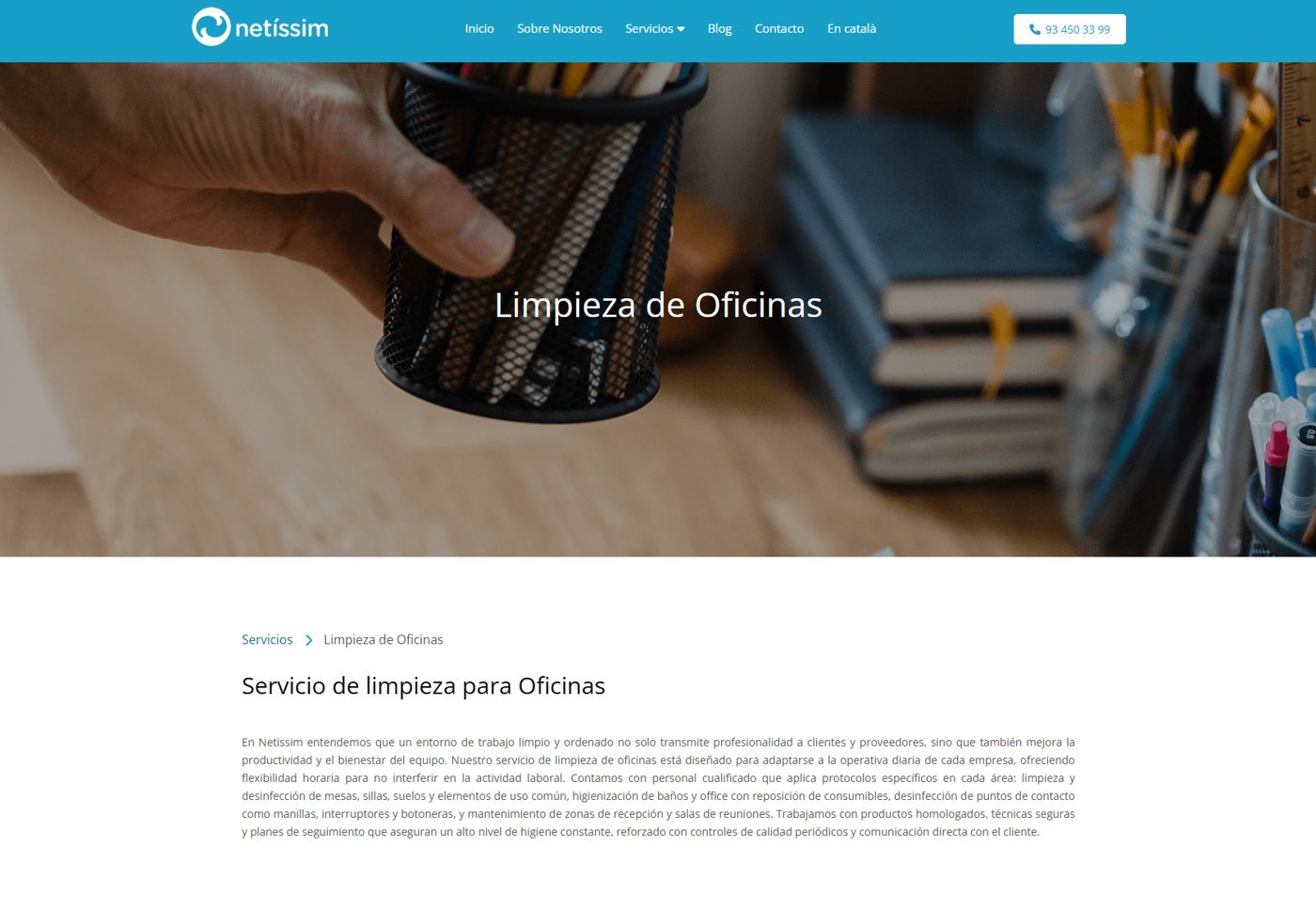 Netissim — pantalla 2