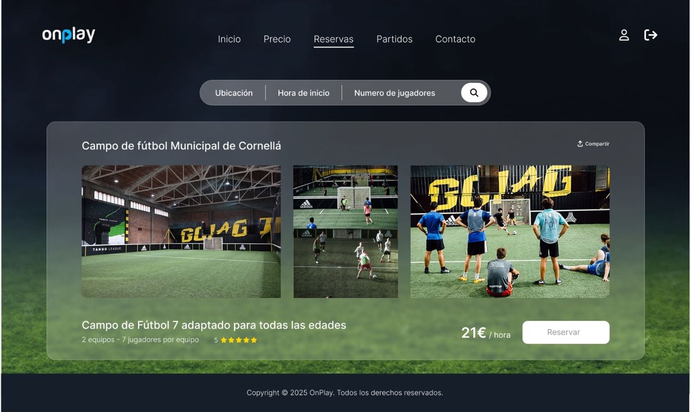 Onplay — pantalla 3