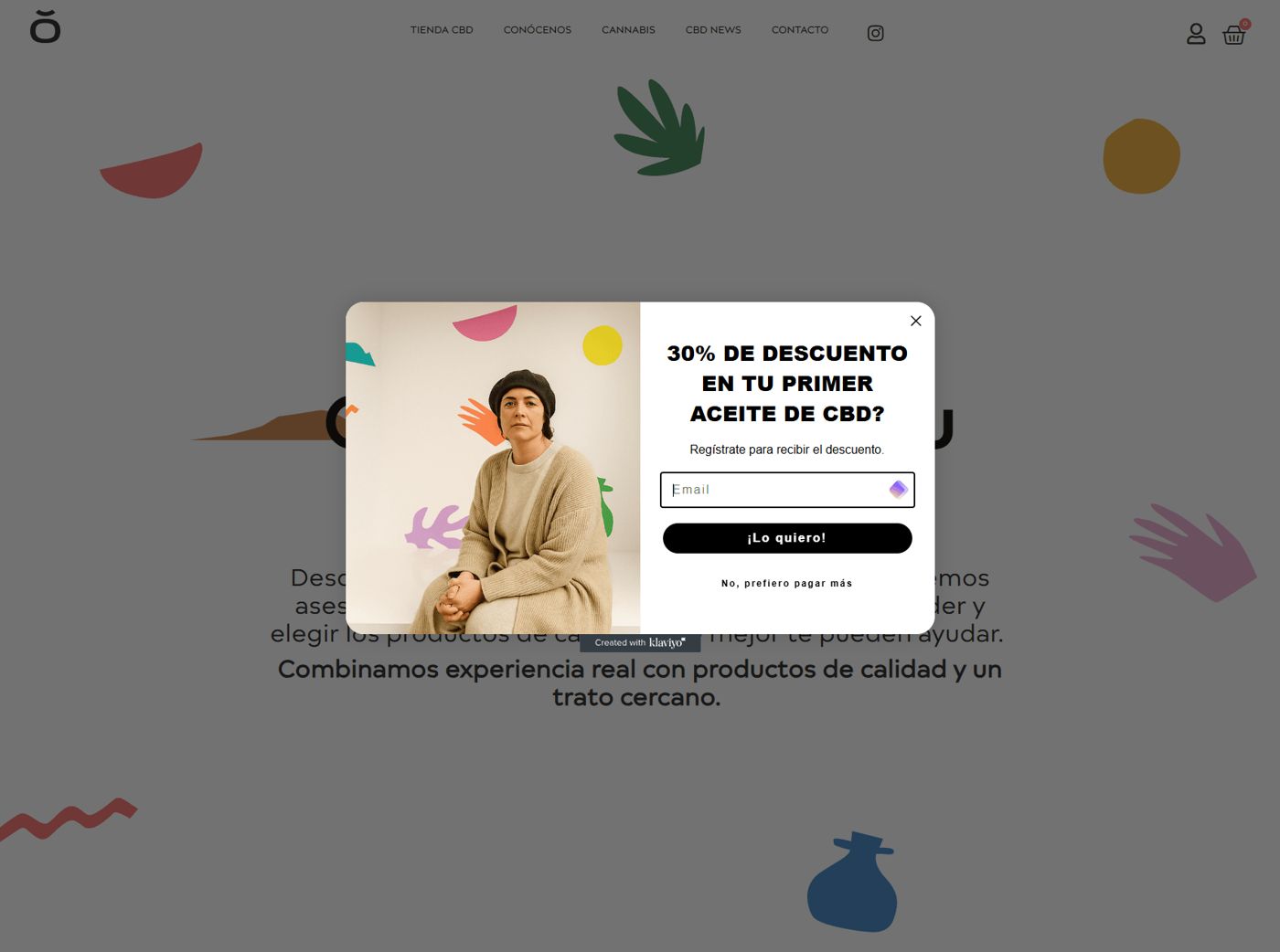 Ösasun CBD — pantalla 2