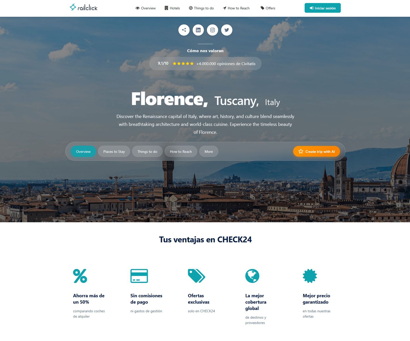 Portada de Railclick Guía de Viajes