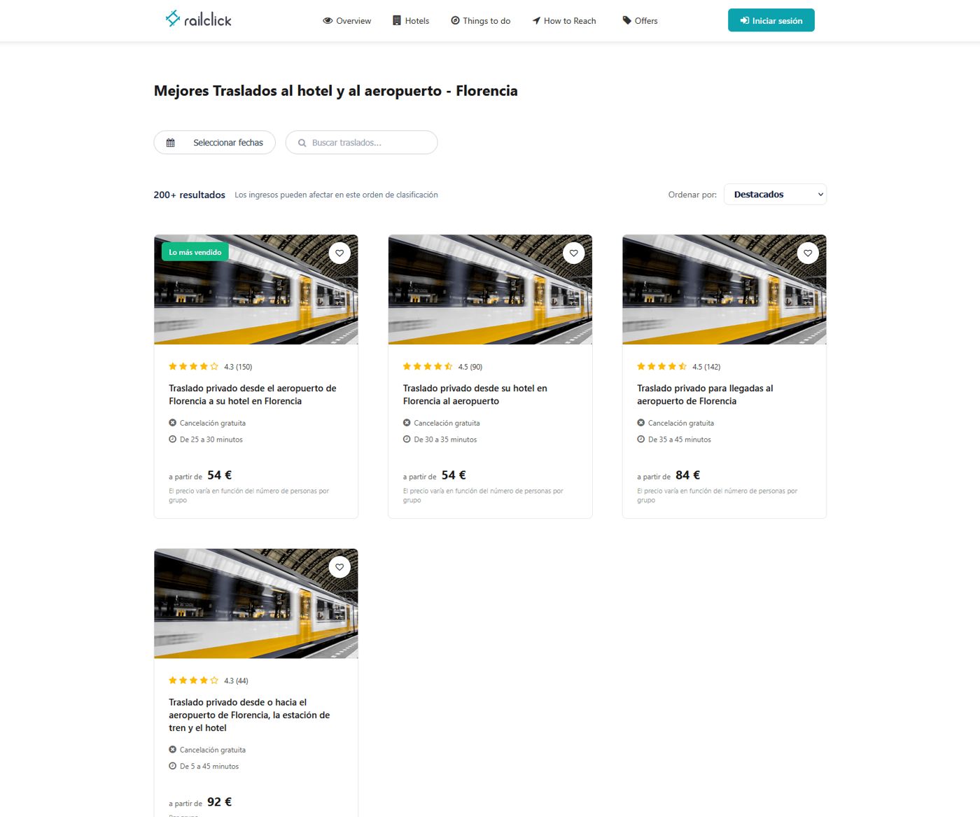 Railclick Guía de Viajes — pantalla 4