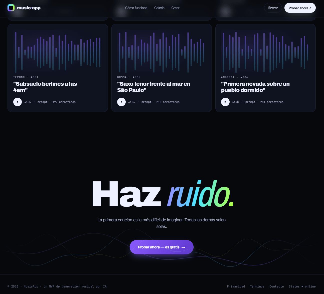 MusicApp — pantalla 4