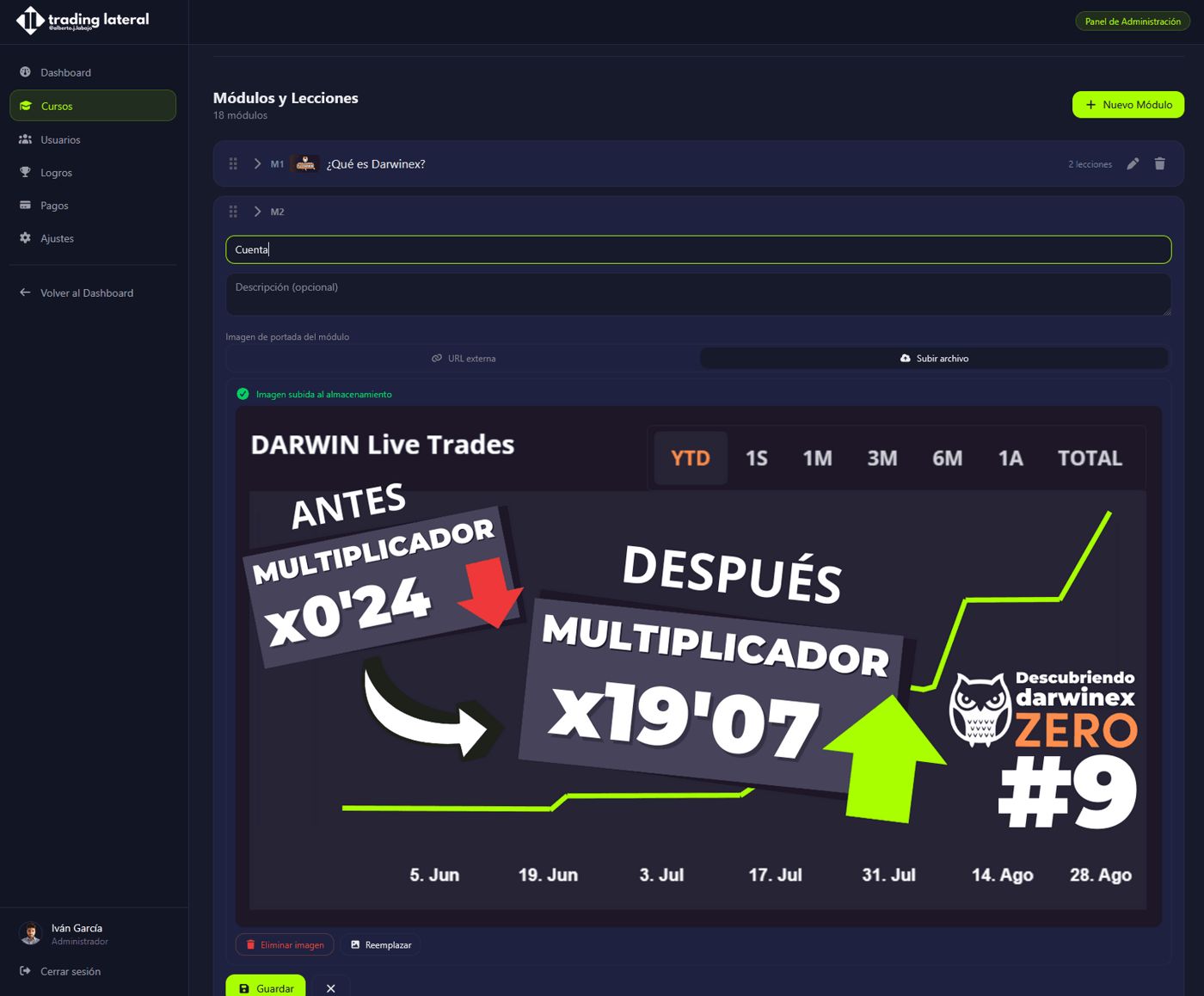 TradingLateral — pantalla 7
