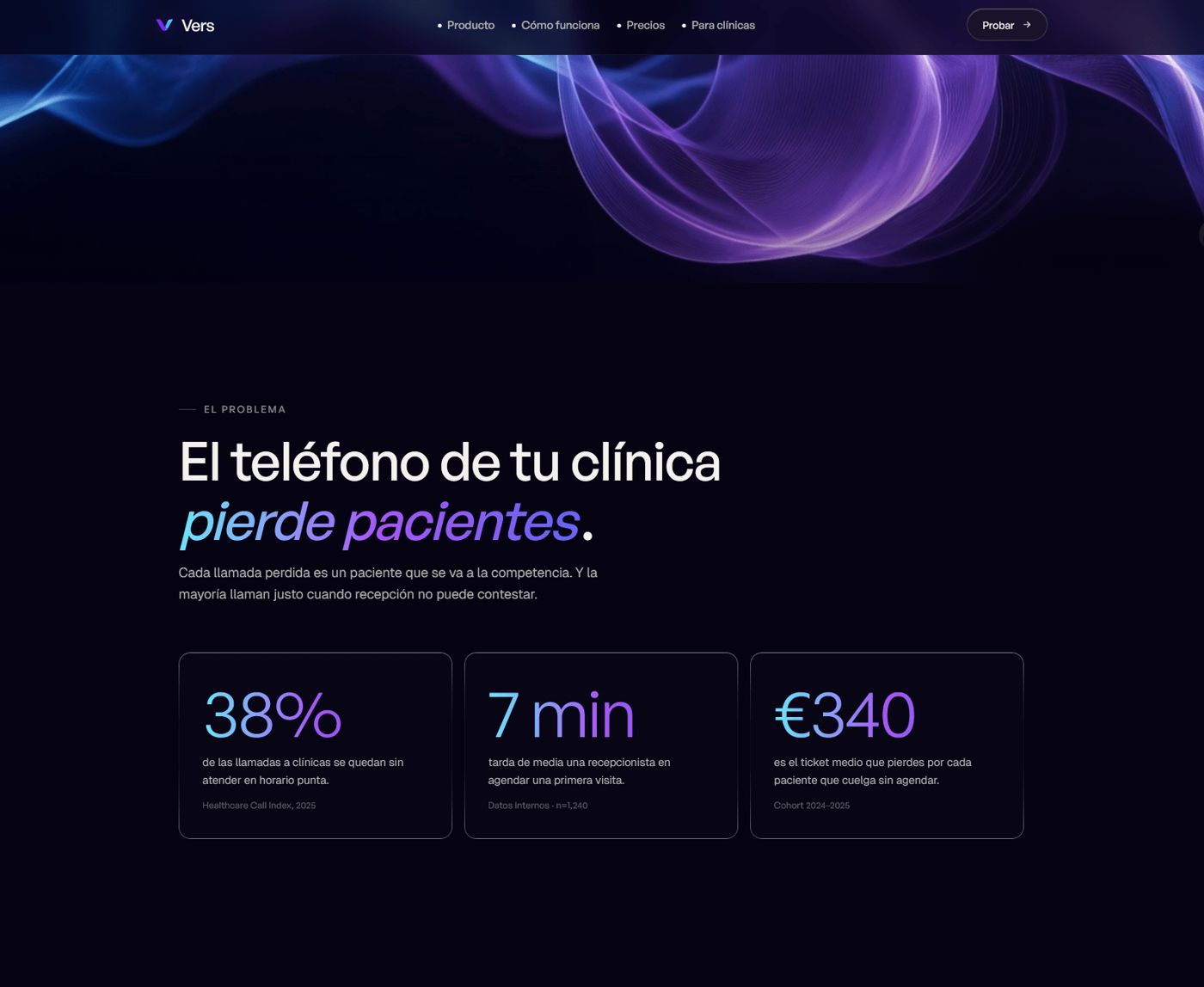 Vers — pantalla 2