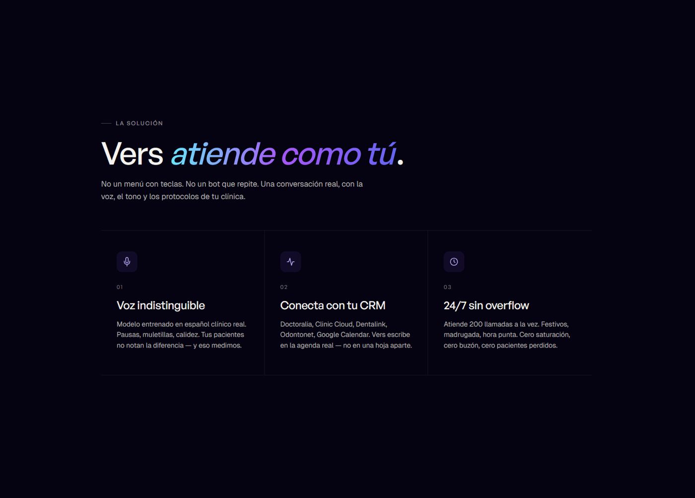 Vers — pantalla 3