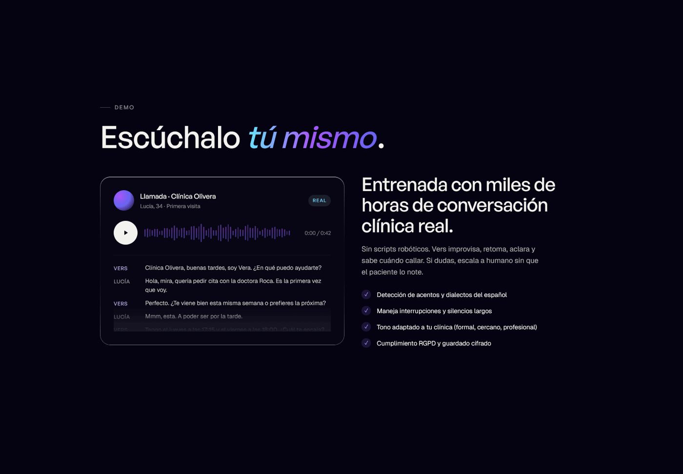 Vers — pantalla 5